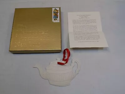 Metropolitan Museum Of Art Ornament Christmas Neoclassical MMA Teapot Porcelain • $24.99