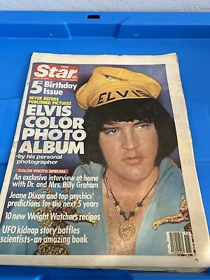 Star Tabloid April 10 1979 Elvis Presley Color Photo Album • $16.99