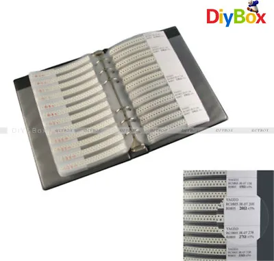 0805 Practical SMD Resistor And Capacitor Kit Pack Box Component Sample Book • $24.53