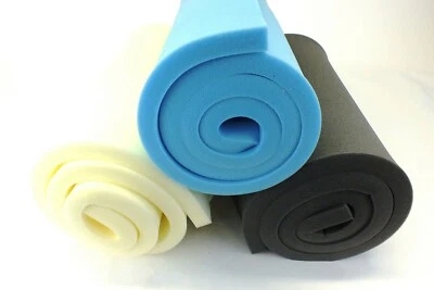 £8.50 • Buy Upholstery Foam Sheets Cushions 80  X 20  Any Thickness. Firm Medium Soft Foam
