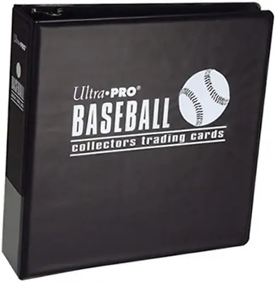 Baseball Card Album Trading Collector Storage Diplay 3 Inch D Ring Binder Sports • $12.80