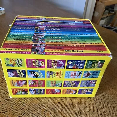 Horrid Henry's Big Bad Box (20 Book Collection) RRP .£97 Very Funny Reading • £11.80