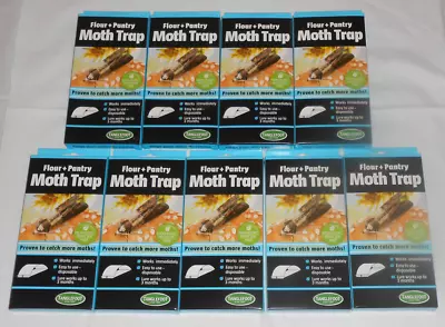 Pantry Moth Traps By Tanglefoot - 9 Boxes 2 Pack 18 Traps With 18 Lures • $24.95