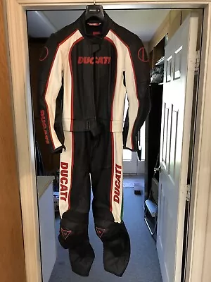 Dainese Women's 2 Piece Leather Suit Racing Motorcycle Size 44 • $400