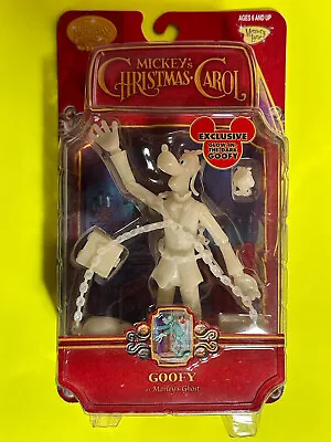 Disney’s Mickey’s Christmas Carol Glow-in-the-Dark Goofy As Marley’s Ghost Figur • £29.19