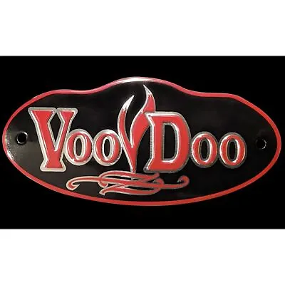 Voodoo Exhaust Badge - Red VEBR • $29.62