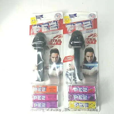 Pez Candy Dispensers Star Wars Darth Vader   Stocking Stuffer Gift Lot Of 2 • $11.04