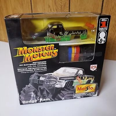 New Maisto Monster Motors TOY Speed Diecast Monster Truck DODGE Ram Car Build • $15.99