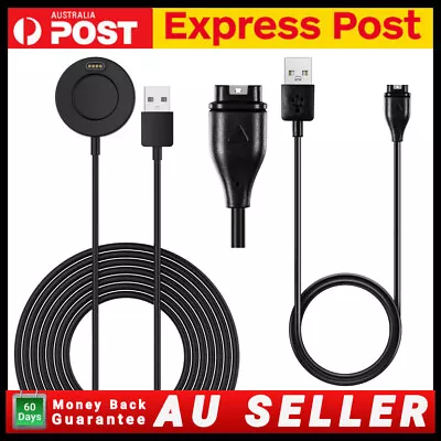 Dock Charger USB Charging Cable Cord For Garmin Fenix 5/5S/5X Plus 6/6S/6X Pro • $7.36