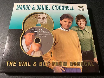 Margo & Daniel O'Donnell – The Girl & Boy From Donegal (Double CD 2002) • £6.95