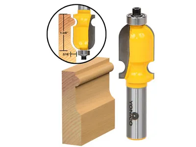 1-3/8  Architectural Molding Router Bit - 1/2  Shank - Yonico 16140 • $19.95