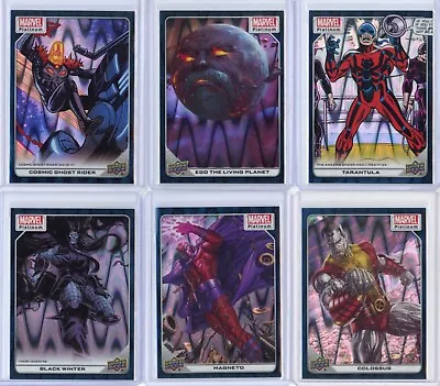 2022 Upper Deck Marvel Platinum Teal Wave 10 Card Lot /799 • $2.75