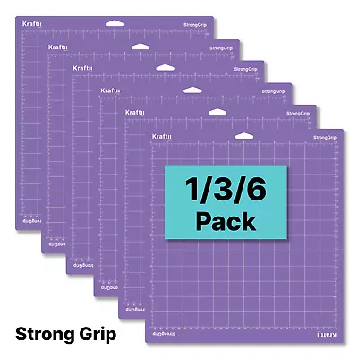 Cricut Strong Grip Cricut Adhesive Sticky Cutting Mats For Explore Air Maker 2/3 • £9.99