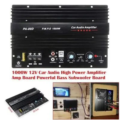 1000W 12V Car Audio High Power Amplifier Amp Board Powerful Bass Subwoofer Board • $62.99