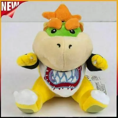 Baby Bowser Jr 7  Plush Super Mario Bros. Little Buddy Toy Stuffed Doll Koopa AU • $17.63