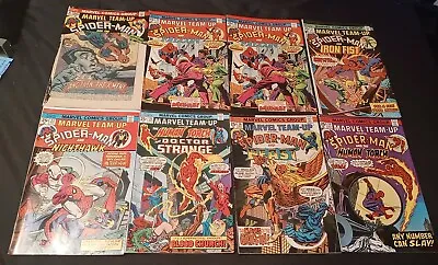 Marvel Team Up Lot Of (8) 4 Fr 30(2) 31 Fn/vf 33 Vf 35 38 Fn/vf 39 Vf • $34.99