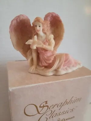 Seraphim Classics Evangeline Angel Of Mercy Ornament By Roman Inc 1995 With Box • $11.75