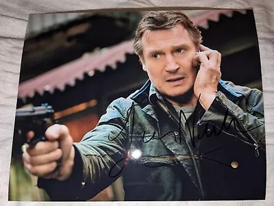 Liam Neeson 10 X 8 Hand Signed Photo With COA • £9.59