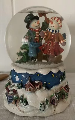 Christmas Musical Snow Globe Snowmen~Preowned~ • $15