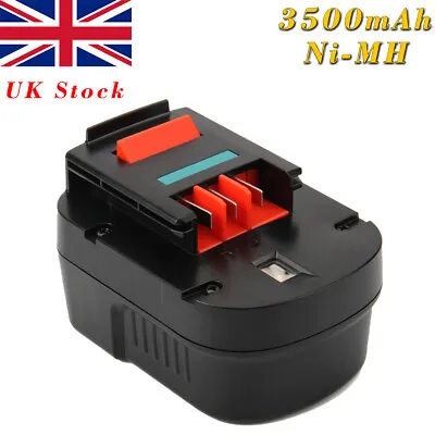 £14.90 • Buy 12V 3500mAh Ni-MH Battery For BLACK & DECKER A12 A12-XJ A12EX A1712 FS120B FSB12