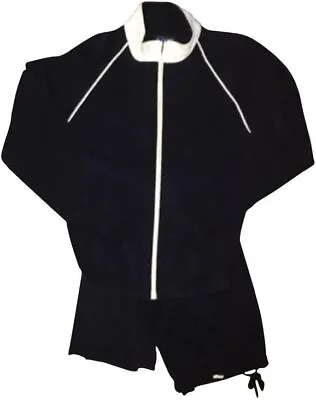 NWT Big And Tall 4XT 4X Tall Navy CANADA-Made Terry Lounging Warm Up Suit • $119.95