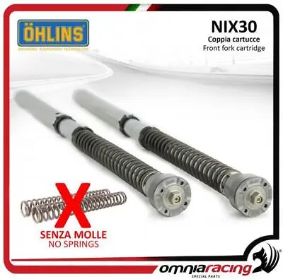 $1159 • Buy 2 Fork Cartridges Ohlins NIX30 Without Springs For Ducati 848 (fork Showa) 08/12