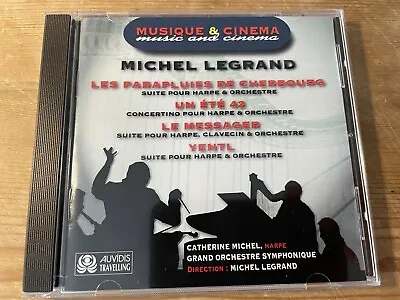 MUSIQUE & CINEMA (Michel Legrand) OOP 1995 Auvidis Soundtrack Score CD EX • £11.99