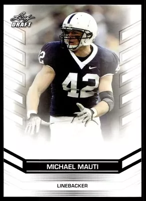 2013 Leaf Draft Michael Mauti Rookie G113 Penn State Nittany Lions #97 • $1.99