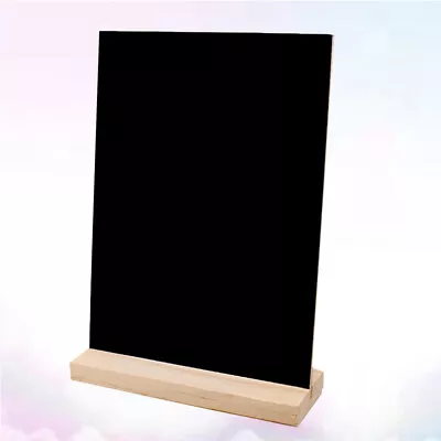 Mini Chalkboard Sign Stand Wood Display Table Decor Wedding Tabletop Base-SC • £9.48