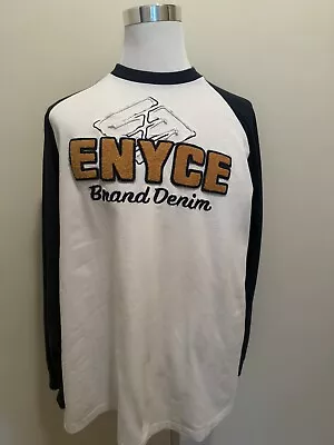 ENYCE Brand Denim Clothing Co Long  Sleeve Shirt 2XL  26 X 33 • $18.99