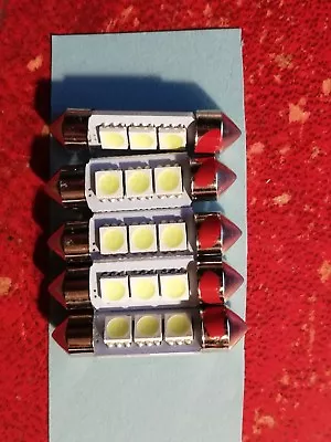 $21.71 • Buy JAGUAR MK 2 LED Bulbs For The Rear Interior, Pillar Interior & Cubby Lights (5)