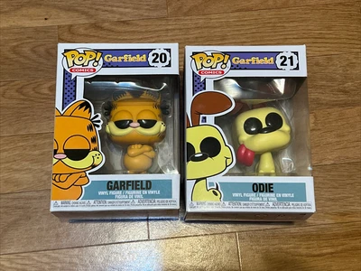 £15 • Buy Garfield 20 & Odie 21 Funko Pop Vinyl Figures