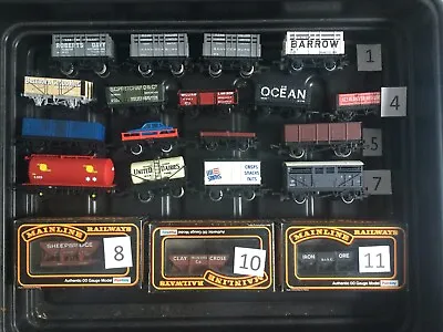 Various Hornby Or Mainline Hopper Wagons- Rake Of 3-5 Wagons  Choose From List. • £20