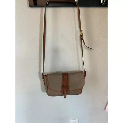 Vintage Dooney And Bourke Satchel Leather Bag Purse • $30