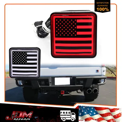 LED Brake Light Trailer Hitch Cover Towing & Hauling For 2  Receiver Smoked Lens • $24.99