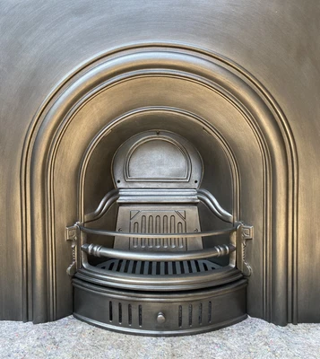 £340 • Buy Cast Iron Fireplace / Fire Surround / Insert / Victorian Style / Solid Fuel
