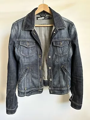 Non Stretch Denim Jacket Size 10 With Pockets • $17