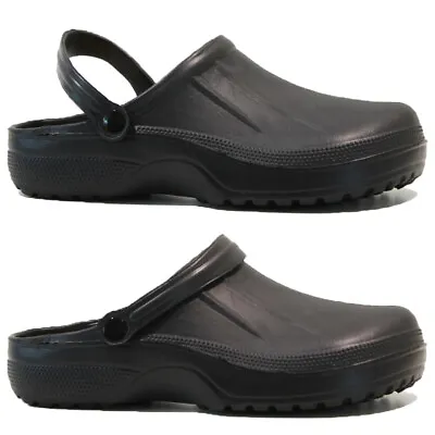 Ladies Clogs Mules Slippers Nursing Garden Beach Sandals Hospital Rubber Shoes  • £7.95