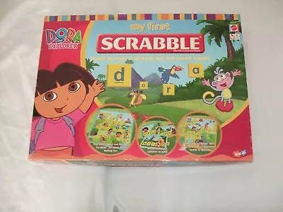 Mattel Games Dora The Exolorer My First Scrabble Nick Jr 2005  • £7.99