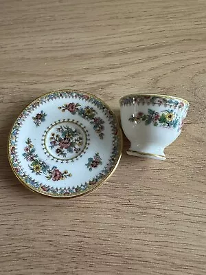 Coalport Minature Cup And Saucer Excellent Condition  • £6