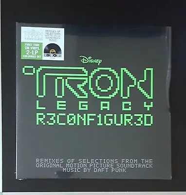 Daft Punk Tron Legacy R3configur3d Green Vinyl 2lp RSD New & Sealed • £95