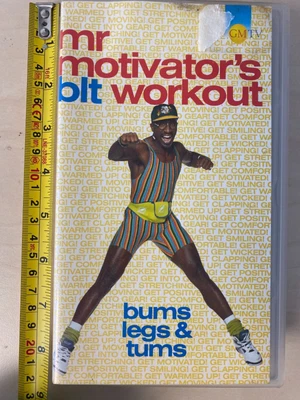 £4 • Buy Mr Motivator's BLT Workout - Bums , Legs And Tums VHS REF00101