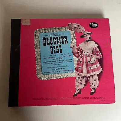 10  78 RPM 8 Record Set-Bloomer Girl/Decca Album DA381/Celeste Holm • $12