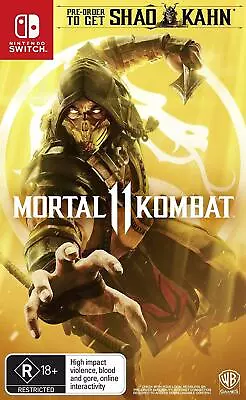 Mortal Kombat 11 Nintendo Switch NS Arcade Fighting Hack Slash Duel Game • $68