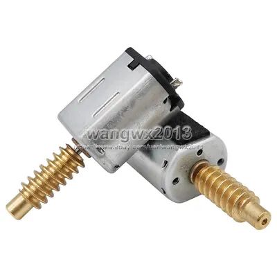 2pcs DC1.5-6V 28000rpm N20 Micro Precious Metal Brush Motor With Worm Toy Car • $3.58