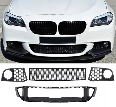 M-tech Bumper Grille Grill Set For BMW F10 F11 2010 • $94.17