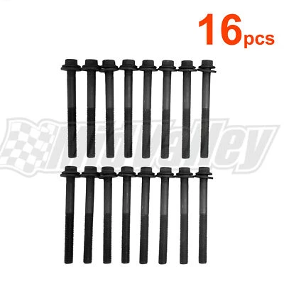 $27.99 • Buy 16pcs Cylinder Head Bolts For 11-17 Chrysler Dodge Jeep Ram VW 3.2L 3.6L