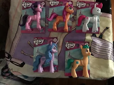 My Little Pony: A New Generation Movie Friends 3-Inch Pony Toy Set Of 4 +1 FREE • $15