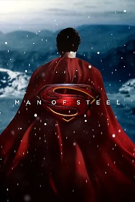 SUPERMAN MAN OF STEEL 11 X17  MOVIE POSTER PRINT #11 • $14.99