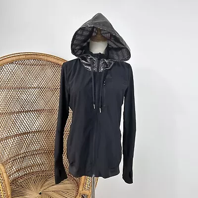 $29.65 • Buy Adidas Climalite Lightweight Jacket Size 8 XS S Black Run Gym Active